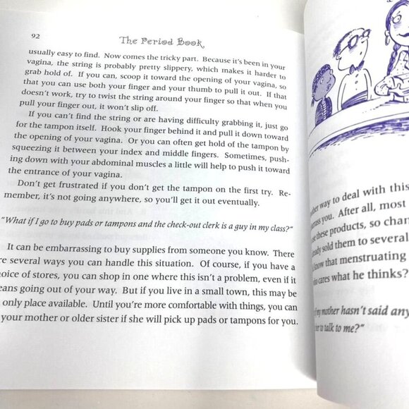 The Period Book By Karen Gravelle Girls Nonfiction Paperback - Picture 8 of 9